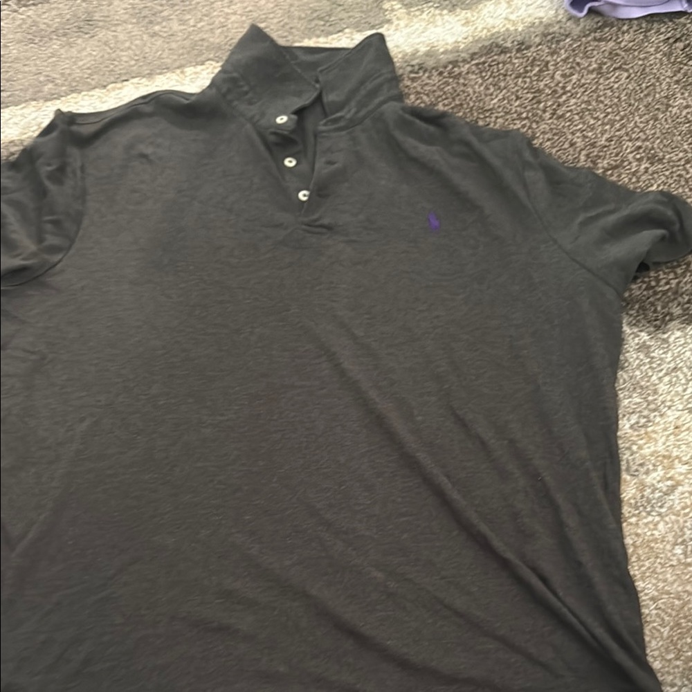 Polo by Ralph Lauren Dark Gray Polo Shirt